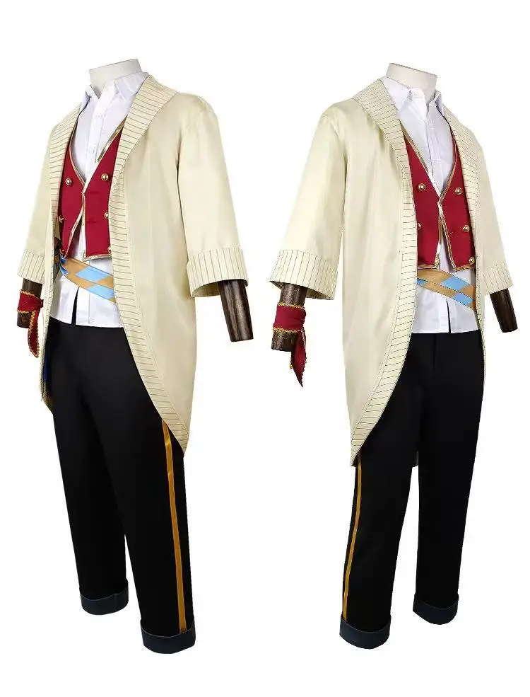 

Twisted Wonderland Scarabia Kalim School Uniform Cosplay Costume Set