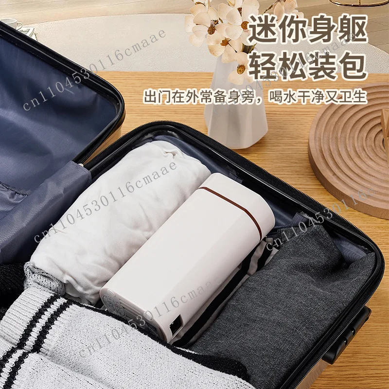 Distributeur d'eau instantané Portable pour maison et bureau, bouilloire pliante, pompage de voyage, Mini petite chaleur instantanée