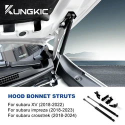 Амортизаторы капота для Subaru Impreza 2018-23/XV 2018-22/Crosstrek 2018-2024 автомобильные RHD LHD передние капоты модифицирующие газовые стойки подъемники