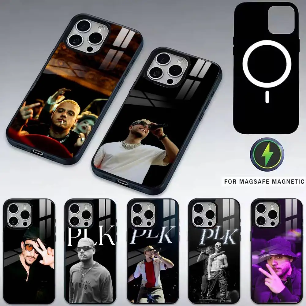 

PLK-K Rapper Mathieu Phone Case For iPhone17,16,15,14,13,12,11 Plus,Pro Magnetic For Magsafe Wireless Charging