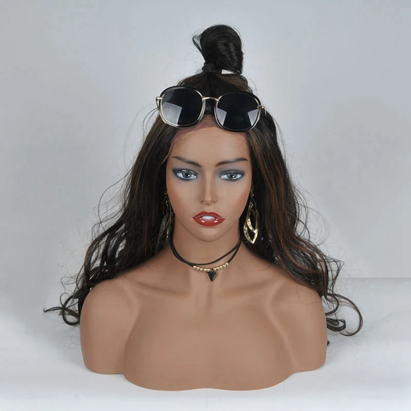 Realistic Wig Mannequin Head Female Mannequin Head With Shoulderhead To Put Wigs Manikin Head For Display