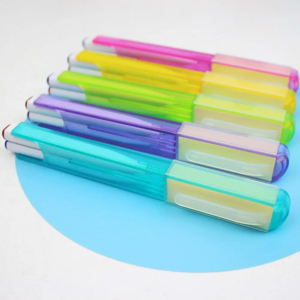 10Pcs Double Color Ballpoint Pen Set Smooth Fine Tip Writing Pens for Journaling Note Taking Coloring Art Projects Student