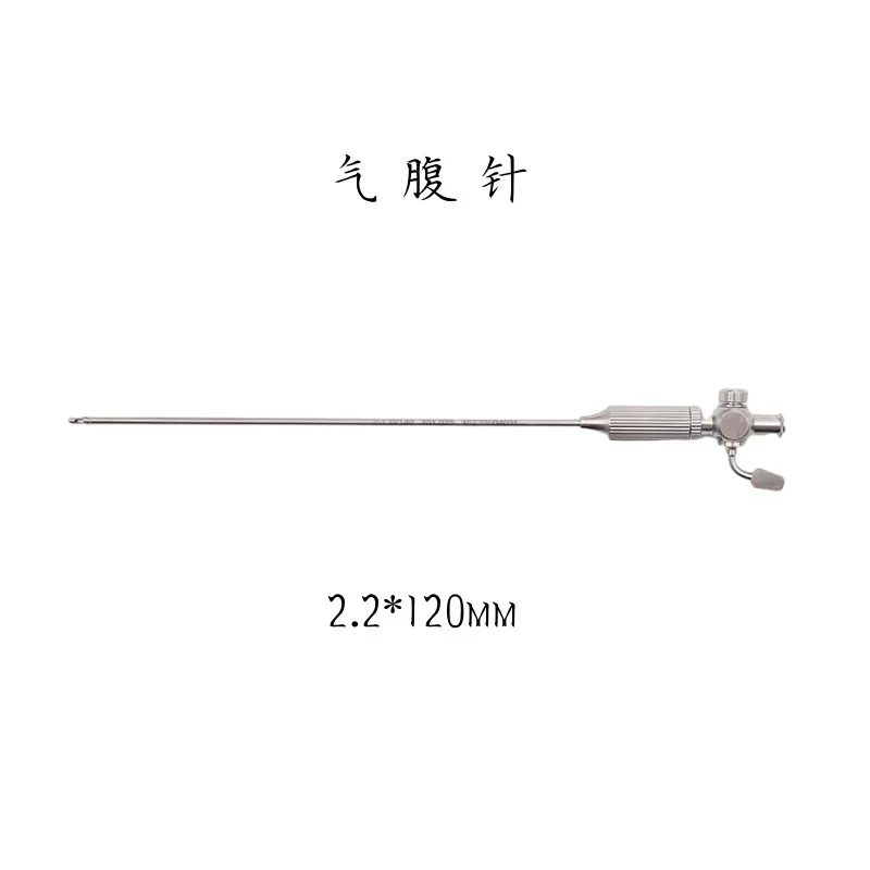 Reusable Laparoscopic Instrument Set - Pneumoperitoneum Needle, Dissecting Forceps & Grasper for Minimally Invasive Surgery