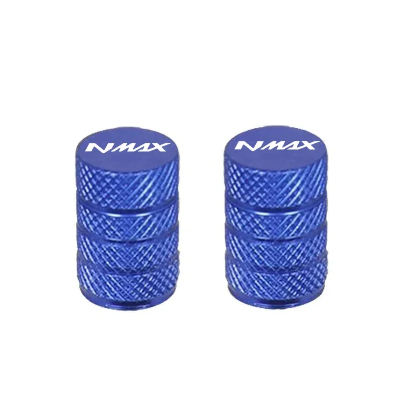 اكسسوارات الدراجات النارية لياماها Nmax N-max 125 155 2017 2018 2019 2020- 2023 2 قطعة CNC الألومنيوم الإطارات صمام غطاء منفذ الهواء غطاء