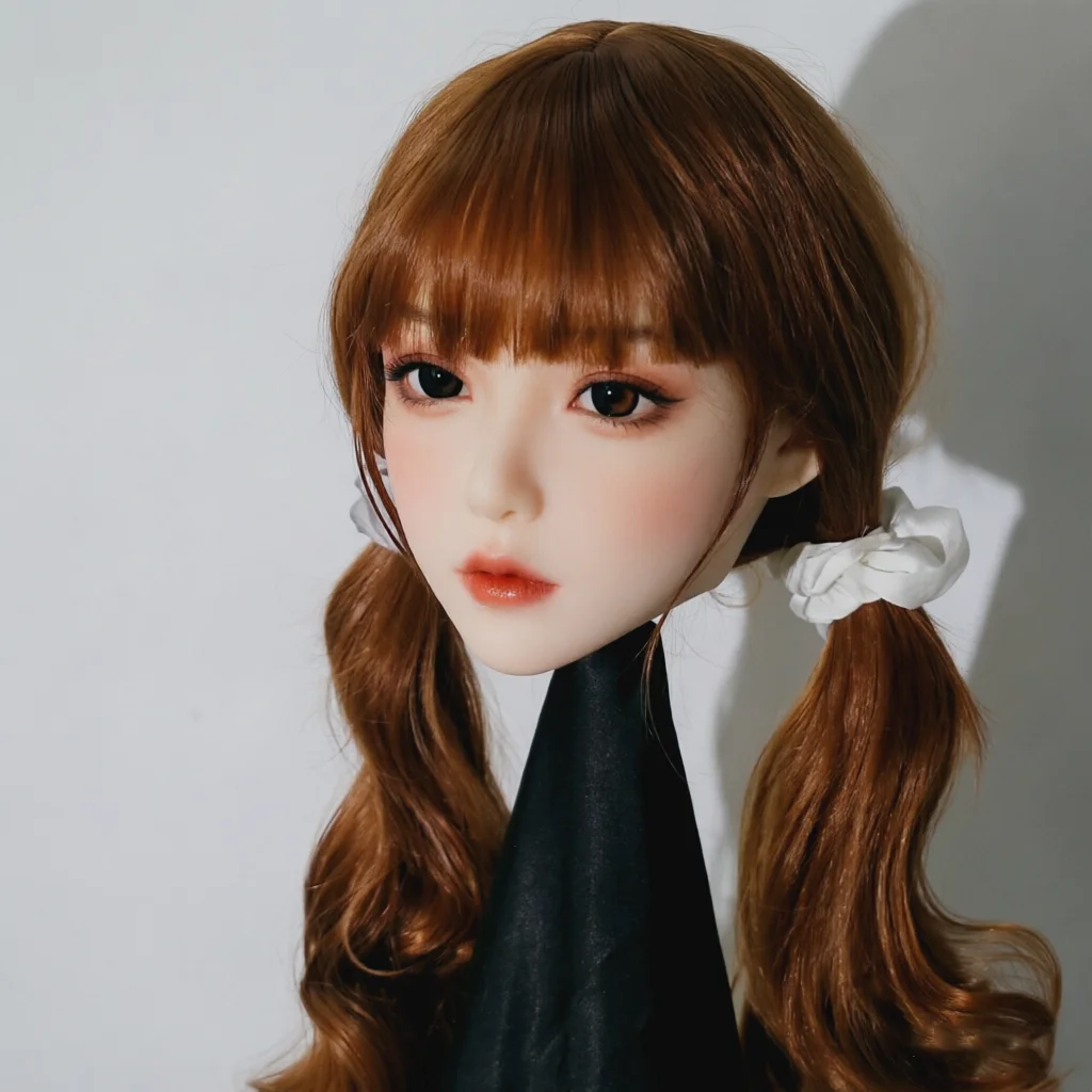 Dummy Head for Makeup Practice - M16 Stand, Head Wig Makeup Only
