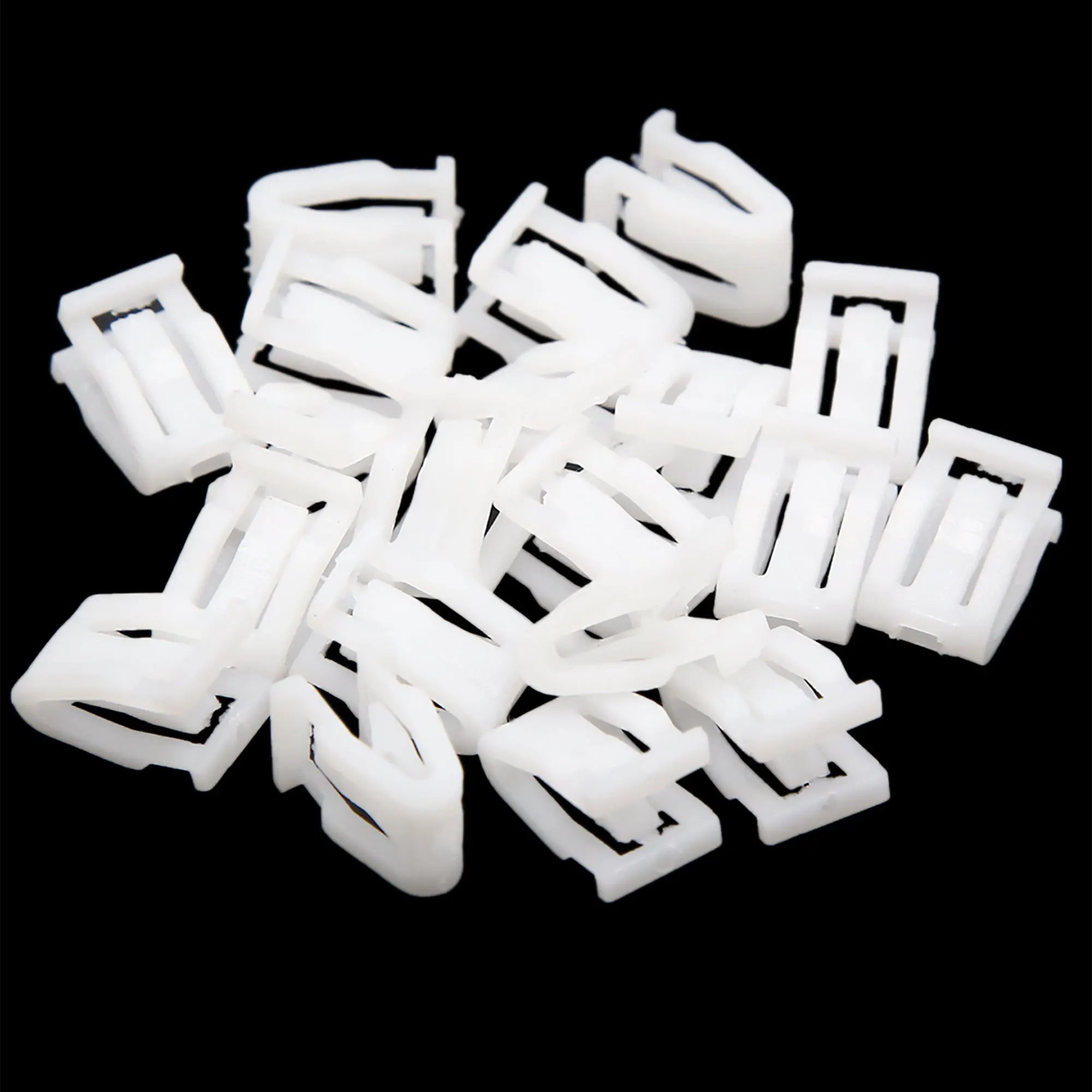 X AUTOHAUX Plastic Auto Car Trim Instrument Panel Dashboard Plastic Fasteners White Car Clips Rivets Fastener ACCESSORIES