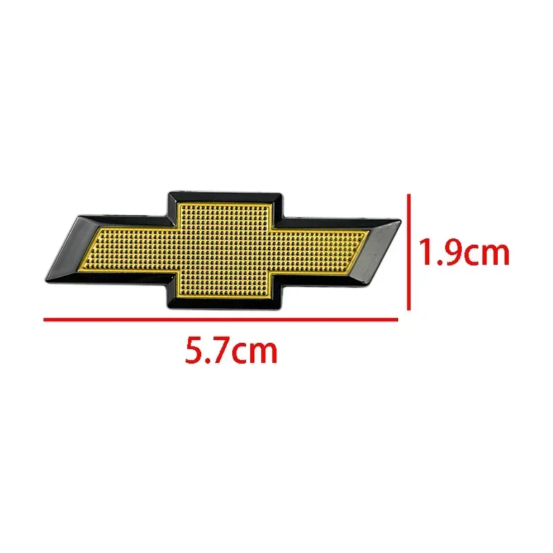 لسيارة شيفروليه شراع سيلفرادو ماليبو كابتيفا أوبترا تراكس أفيو كروز لاكيتي سبيكة معدنية عجلة توجيه سيارة مركز ملصق 5.7 سنتيمتر