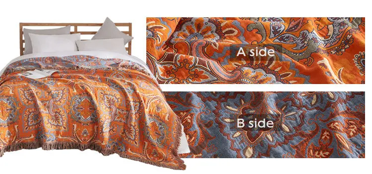 Nordic Throw Blankets Cotton Gauze Bedroom Leisure Bedspread On The Bed Boho Decor Sofa Blanket Sheet Double Cooling Quilt Thin