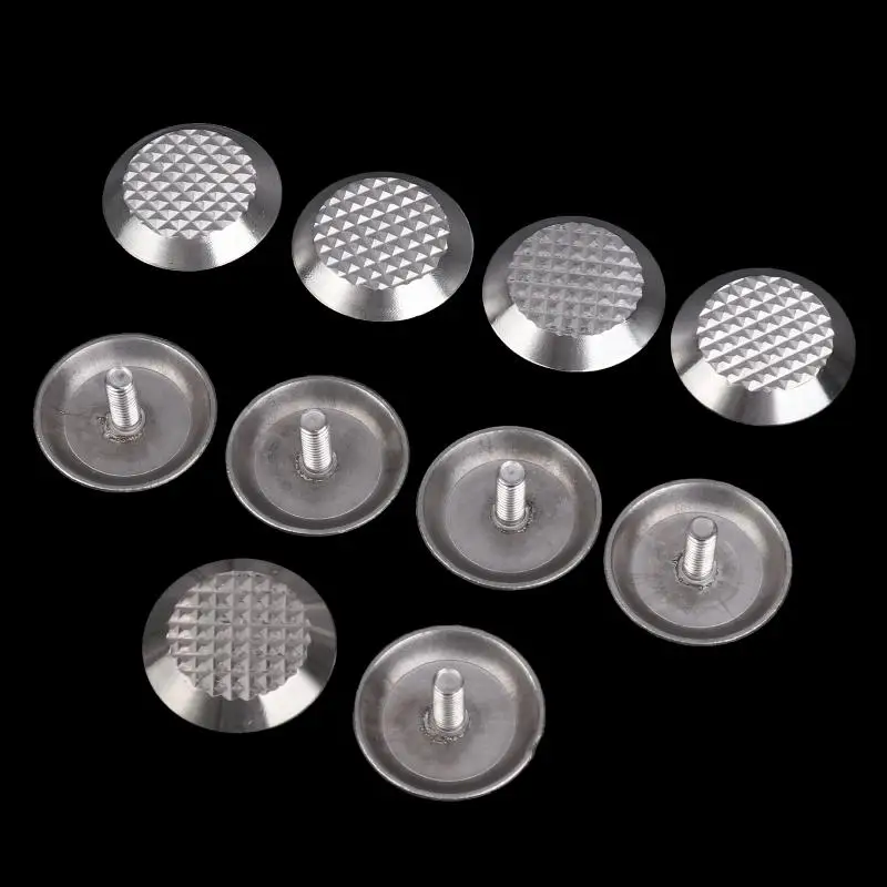 Antislip Tactile Nail Road Markers 304 Stainless Steel Strong Studs for Sidewalk Pavement Safety Applications