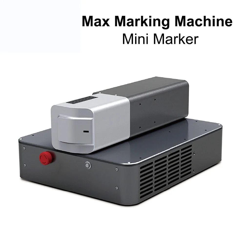 HAOJIAYI mesin penanda Mini, Marker Laser serat 20W untuk menandai logam Stainless Steel