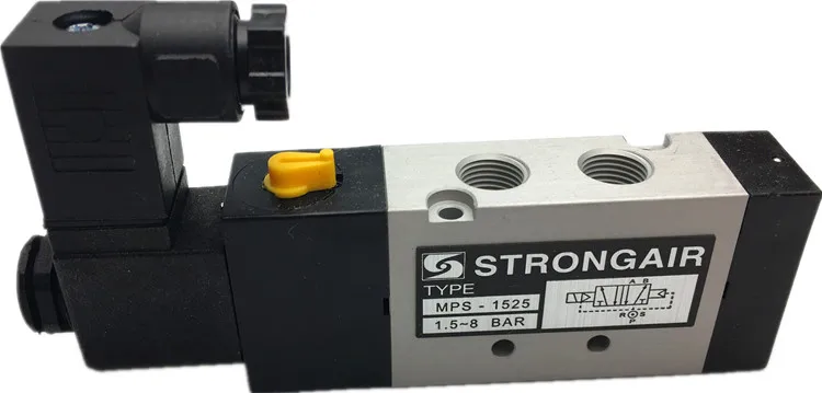 STRONGAIR Solenoid valve TYPE MPS-3525 1.5-8BAR AC220V DC24V MPS-1525 MPS-3525N-2 MPS-1526 MPS-1530 MPS-2525 Pneumatic Valve