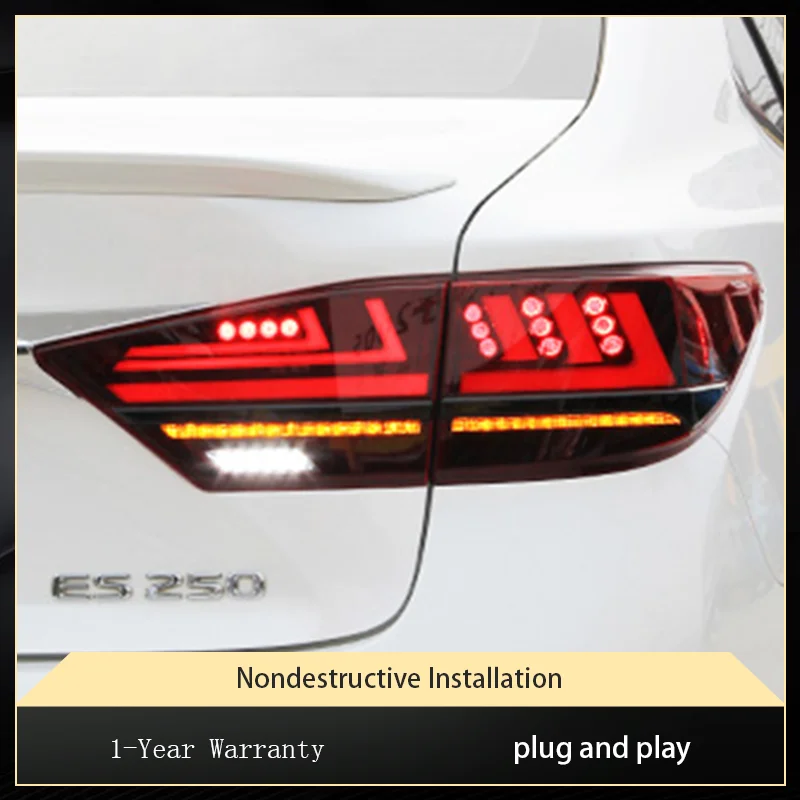 Car Light for Lexus S200 ES260 ES250 ES300 ES350 2013-2017 ES Series Modified LED DRL Tail Lamp Assembly Signal Tool Accessories