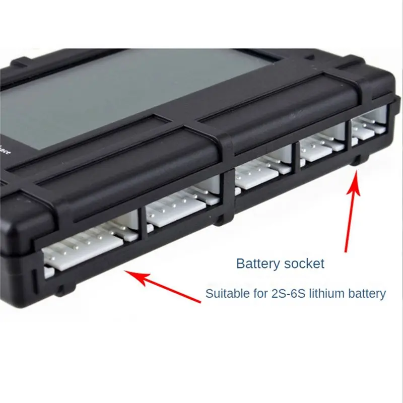 T28C LCD Screen Display Battery Tester Electric Accessories Li-Polymer Battery Discharger Meter 3-In-1 Battery Balancer