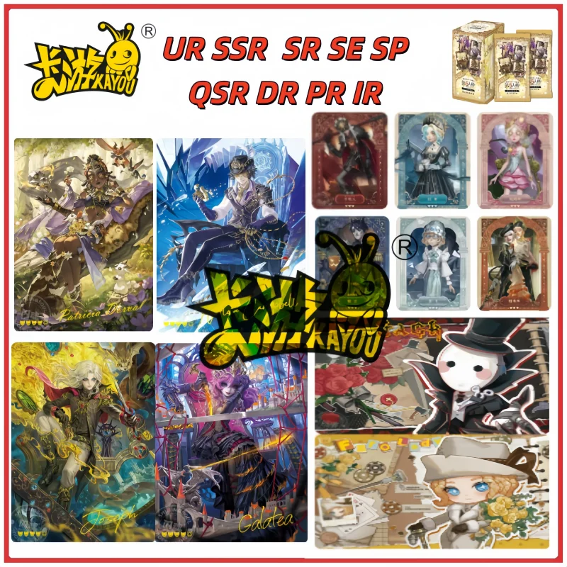 

KAYOU Identity V Card Fun Pack 3, новый индивидуальный профиль, секретные подсказки, коллекционная карта, аниме-игра, периферийная игрушка в подарок