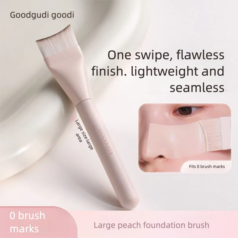 Goody Foundation Brush: Ultra-thin, Flat Head, Seamless, And Powder-free, A Fishtail Brush Specially Designed For Makeup Artists