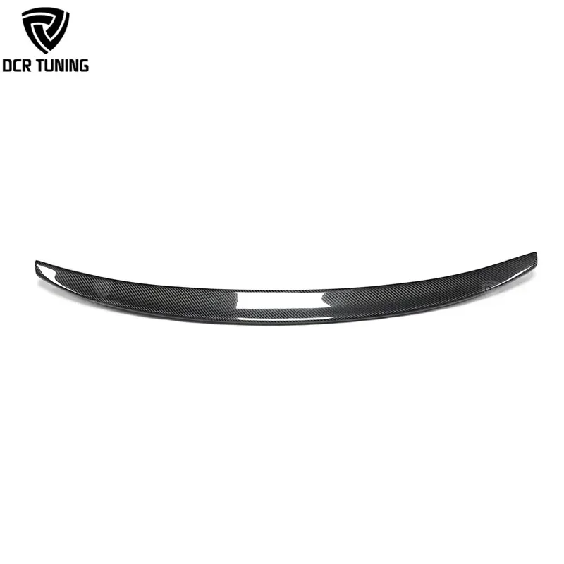 For Audi S5 Style Carbon Fiber Rear Trunk Spoiler  A5 S5 RS5 Sportback B9 2018-Up Body Kit Exterior Boot Wing 4-Door