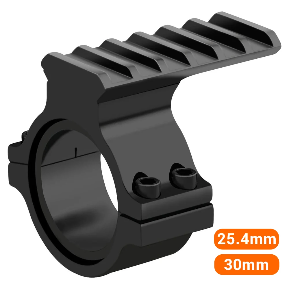 Adaptateur de montage de portée de lampe de poche de fusil de 25.4mm/30mm avec des supports de pince de baril de lumière de Rail pour optique de vue de Laser de lampe de poche de portée