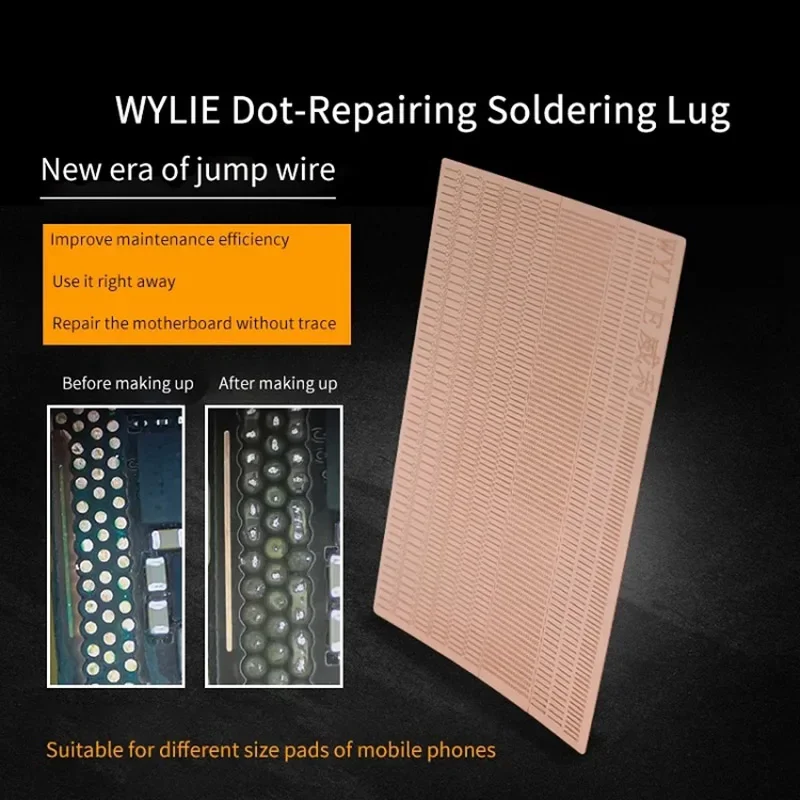 Topselling WYLIE Dot Repairing Soldering Lug Spot Soldering Pad For IPhone Fingerprint Repair CPU BGA Chip Soldering 2650 Dots