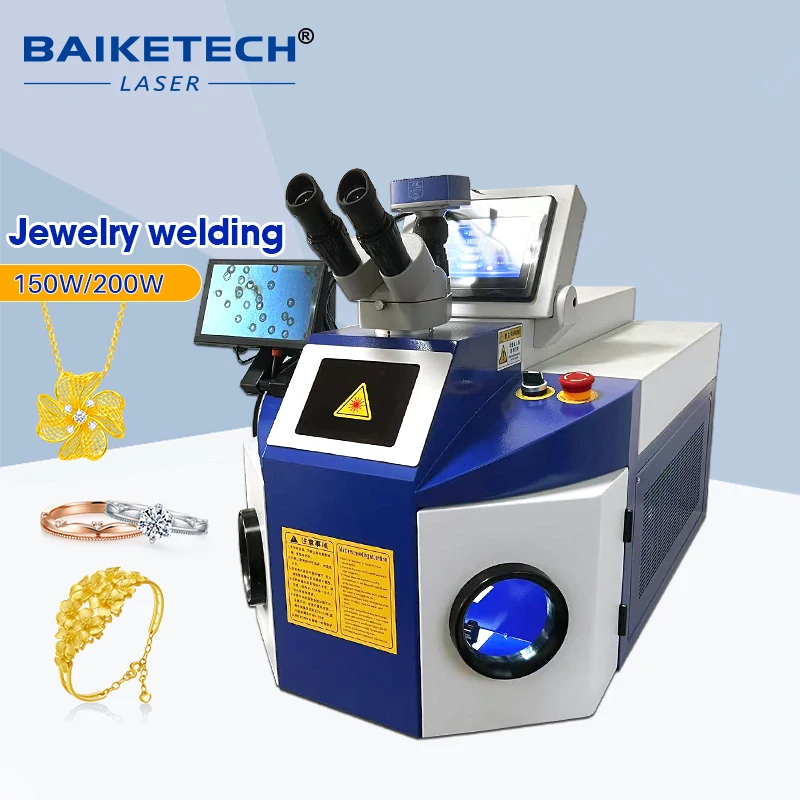 XT Series 150W/200W Laser Spot Welding Machine for Batch Jewelry Processing, Fast Welding, High Efficiency
