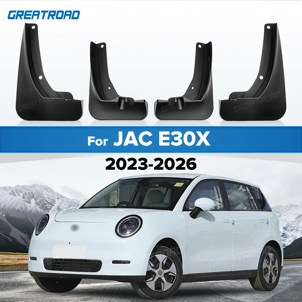 

For JAC E30X 2023 2024 2025 2026 Fender Mudflaps Splash Guards Mudguards Mud Flaps car Accessories