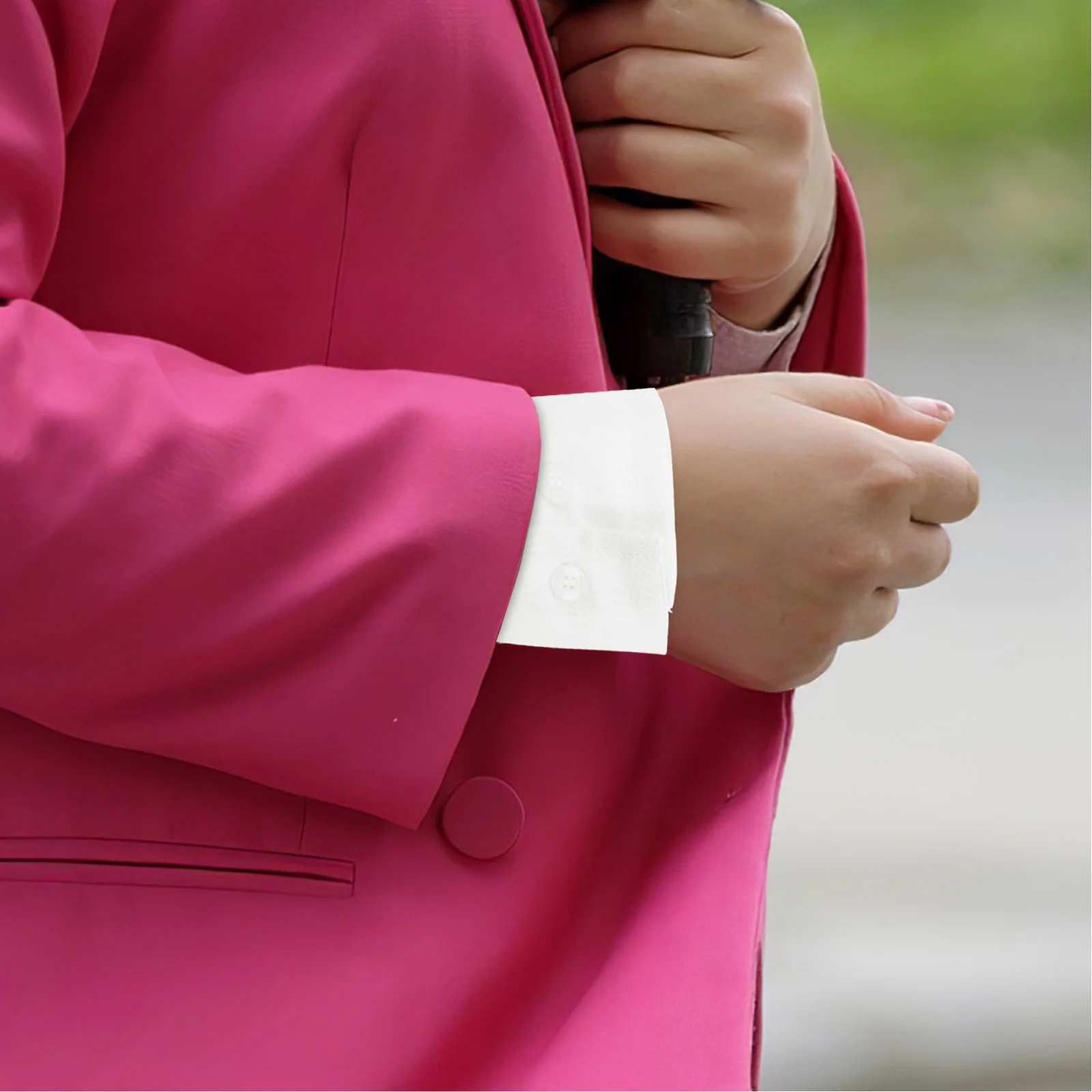 1 زوج الدانتيل الكفة للنساء انفصال المعصم الأصفاد أنيقة كشكش كم أساور موضة الذراع اكسسوارات حفل زفاف زي