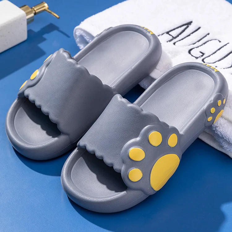 

Тапки Домашние с милым медведем, Нескользящие, портативные, дезодорирующие, для мужчин и женщин, для ванной комнаты