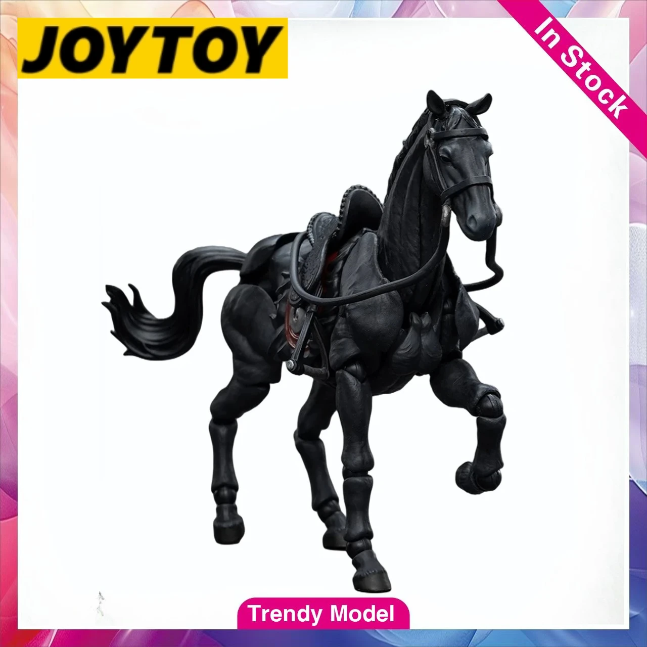

【TM】В наличии JOYTOY Dark Source-JiangHu War Horse (Черный) 1/18 Коллекционная фигурка-модель, игрушка, подарок, украшение
