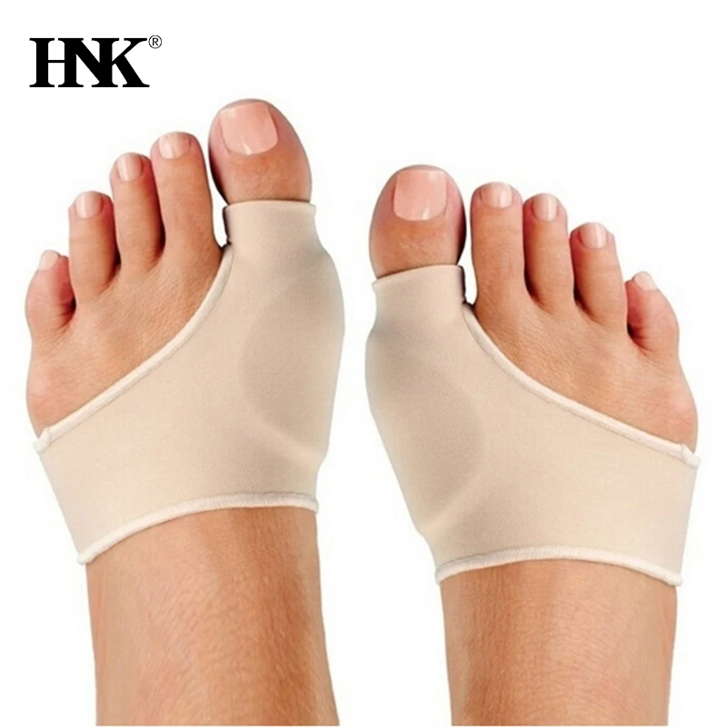 2Pcs Feet Care Big Toe Hallux Valgus Corrector Orthotics Bone Thumb Adjuster Correction Pedicure Socks Bunion Straightener