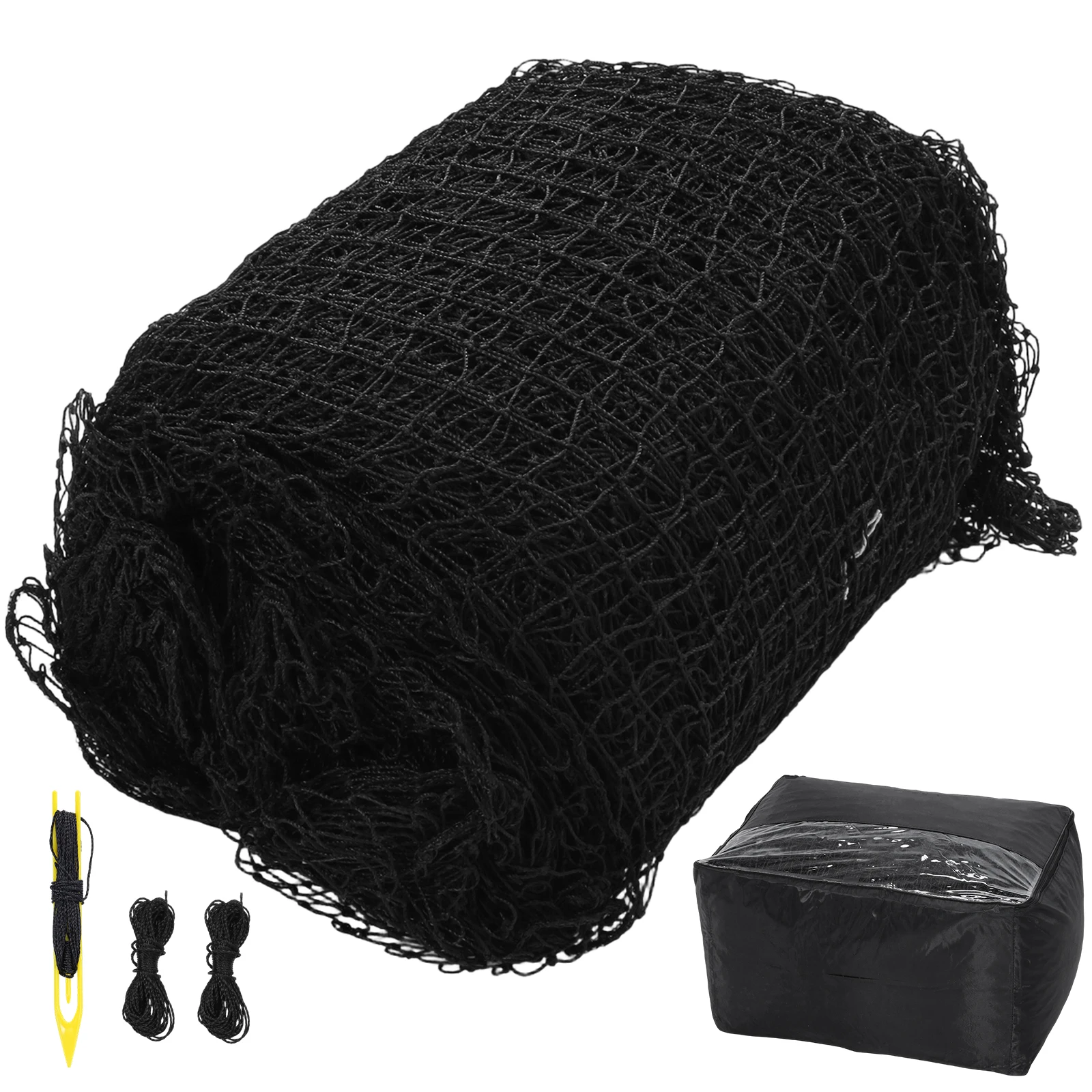 

Sports Nets 10x10x35 FT /12x12x55 FT Baseball & Softball Netting Portable Net Only No Frame Included for Outdoor Training