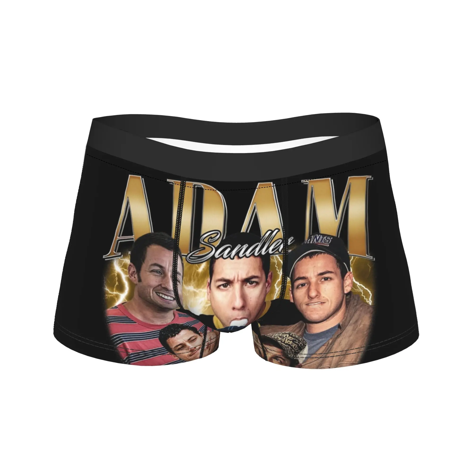 Happy Gilmore Movie Boxer ملابس داخلية قصيرة عالية الجودة رجل مثير لينة Boxershorts نمط سراويل داخلية كبيرة الحجم