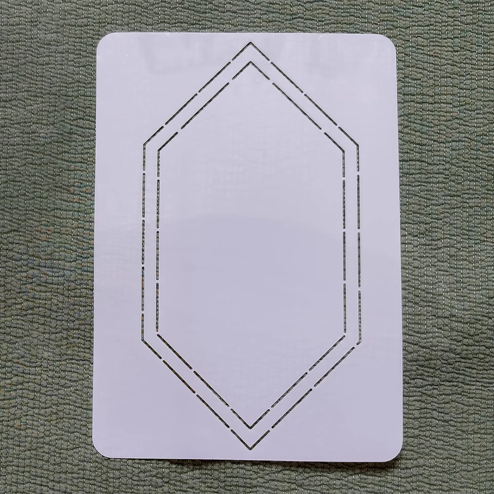 

Quilt Templates Stencils Patchworks Hand Account Quilting Ruler For Sewing Embroidery Enthusiasts