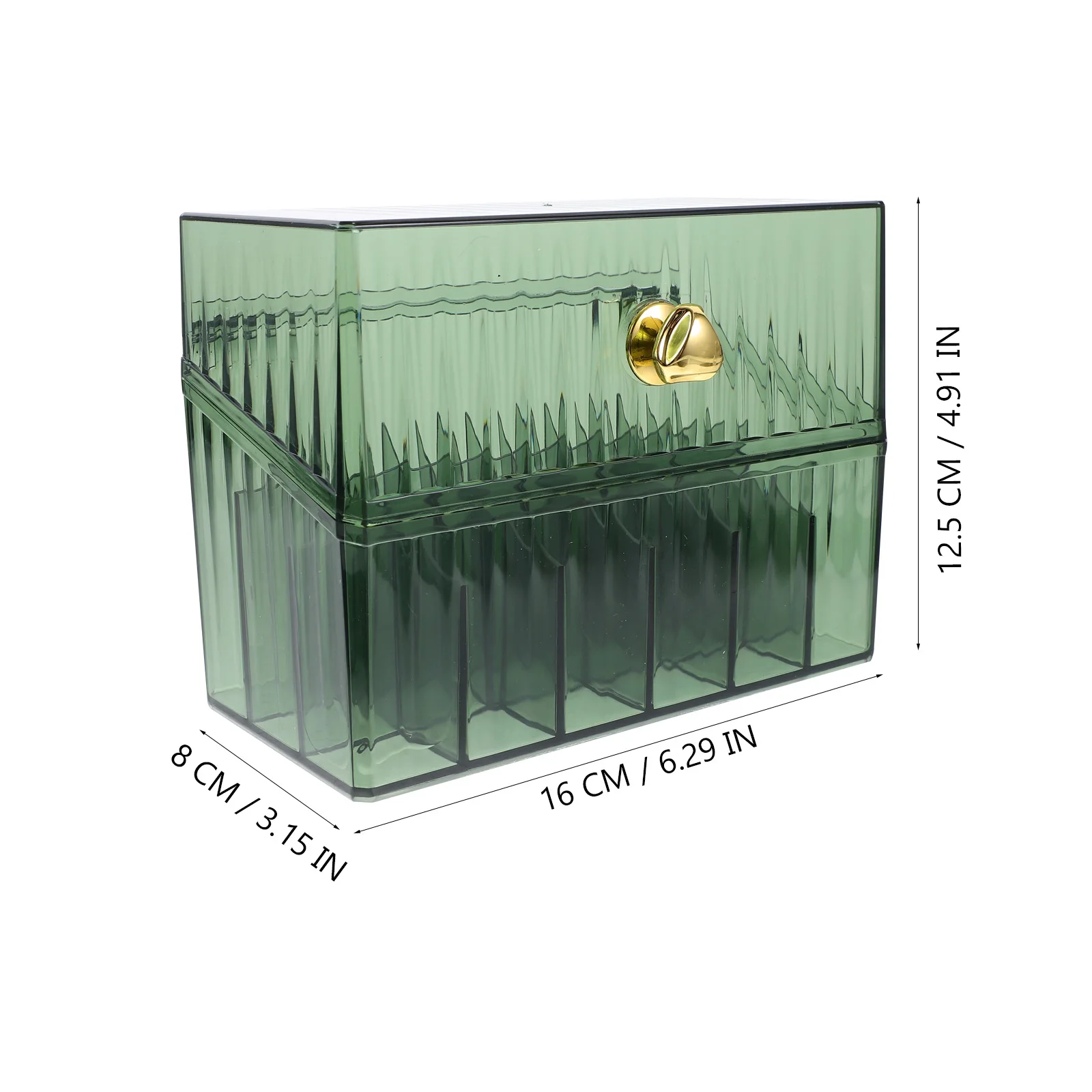 

Thickened Transparent Storage Box Desktop Organizer Stand For Bedroom Makeup Cosmetics Storage Holder Holder