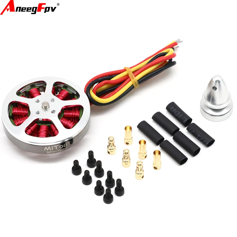 Mitoot 5010 High Torque Brushless Motors 360KV 750KV for RC MultiCopter QuadCopter Multi-axis Aircraft