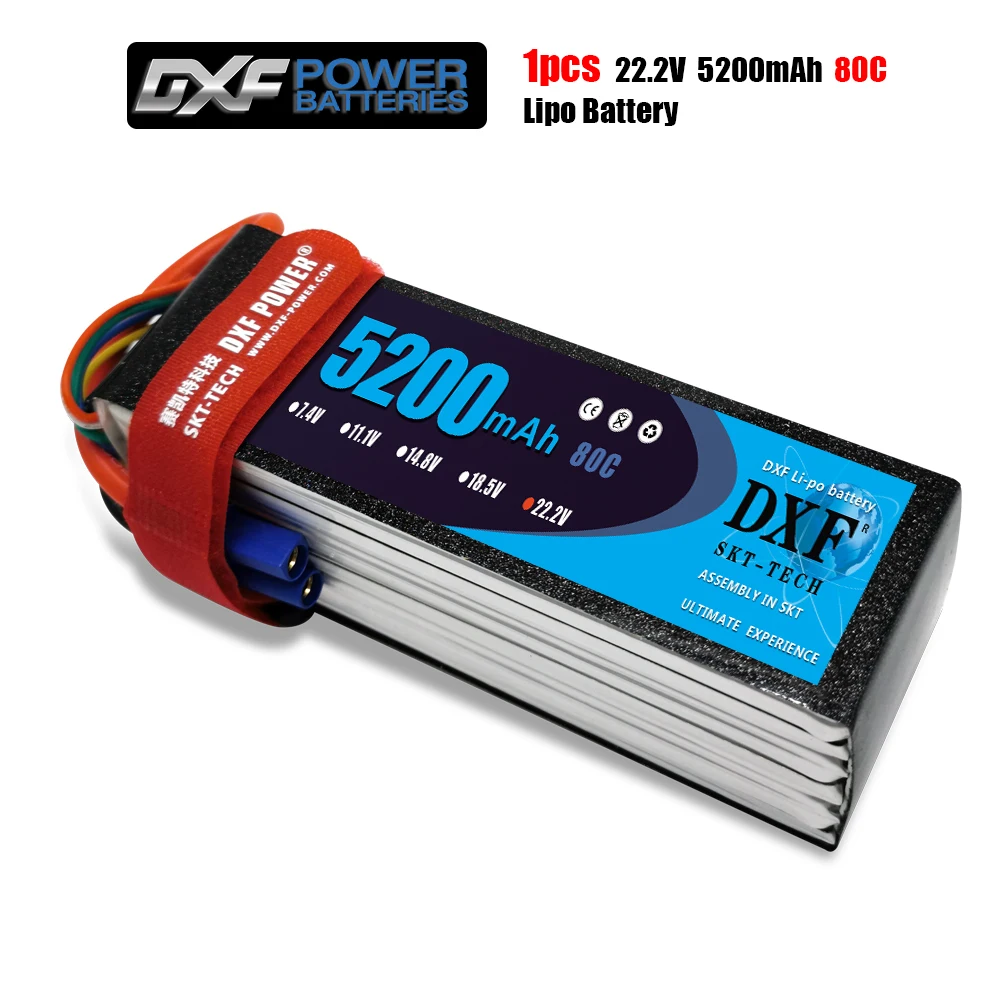 

Batteries Lipo 7.4V 7.6V 11.1V 14.8V 22.2V 2S 3S 4S 6S 5200Mah 6300Mah 6500mAh 6200mAh 6750mAh 8000mAh 7000mAh