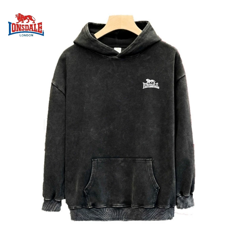 

Autumn and Winter High-quality Embroidered Pure Cotton Hoodie, New Couple Retro Fashion Casual Warm Street Sports Shirt Top