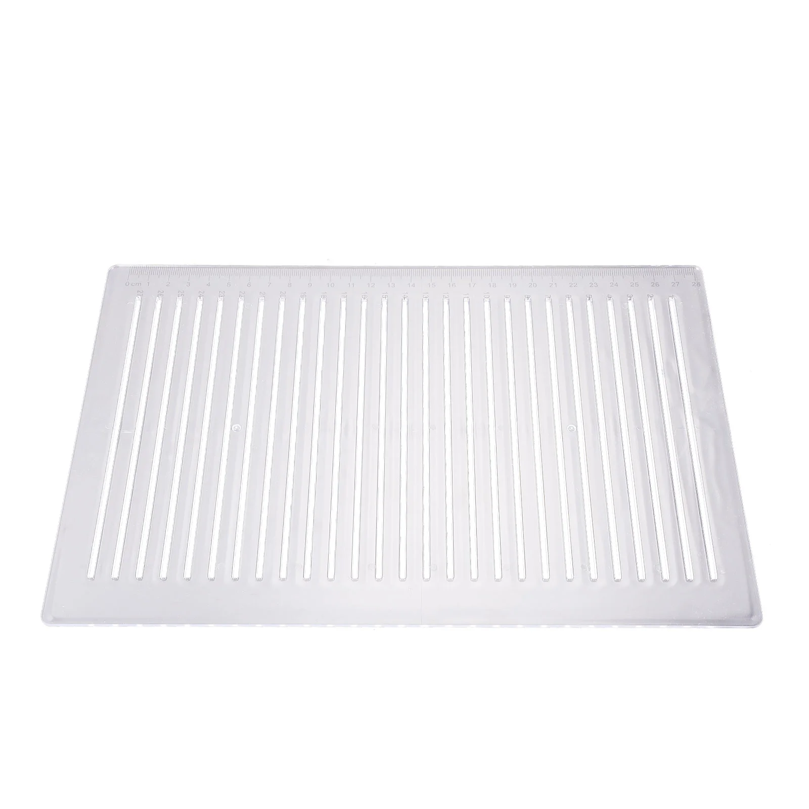 De Circle Answer Line Ruler Office Scale Architect Plastic Straight Edge Tekening Briefpapier