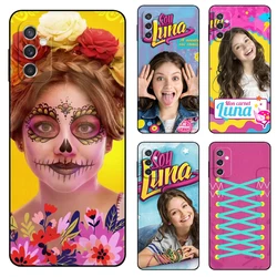 Soy Luna Girl Argentina Black Tpu Case For Samsung Galaxy F23 M12 M22 M23 M32 4G M52 5G M30S M21 A04s