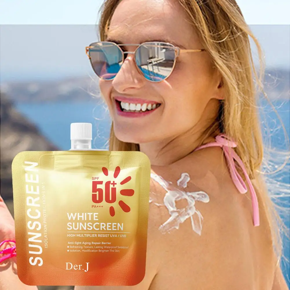 30g Body Sunscreen Ultra SPF50+ UV Isolation Long Last Control Whitening Oil Moisturizing Sunblock Sun Cream Anti Protectio I6U4