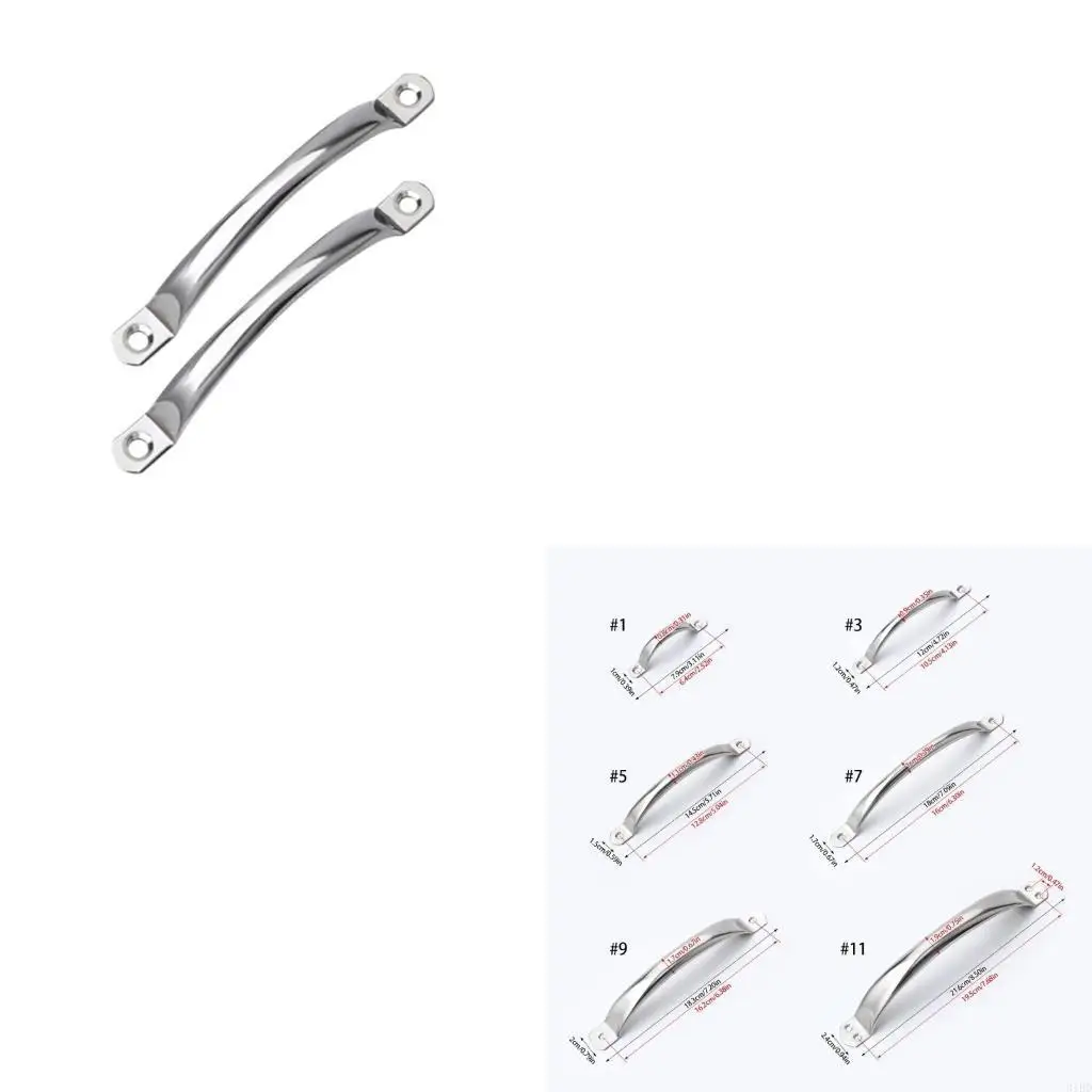 

Anti Rusts Stainless Steel Kitchen Handle Safe for Homes Furniture Upgraded