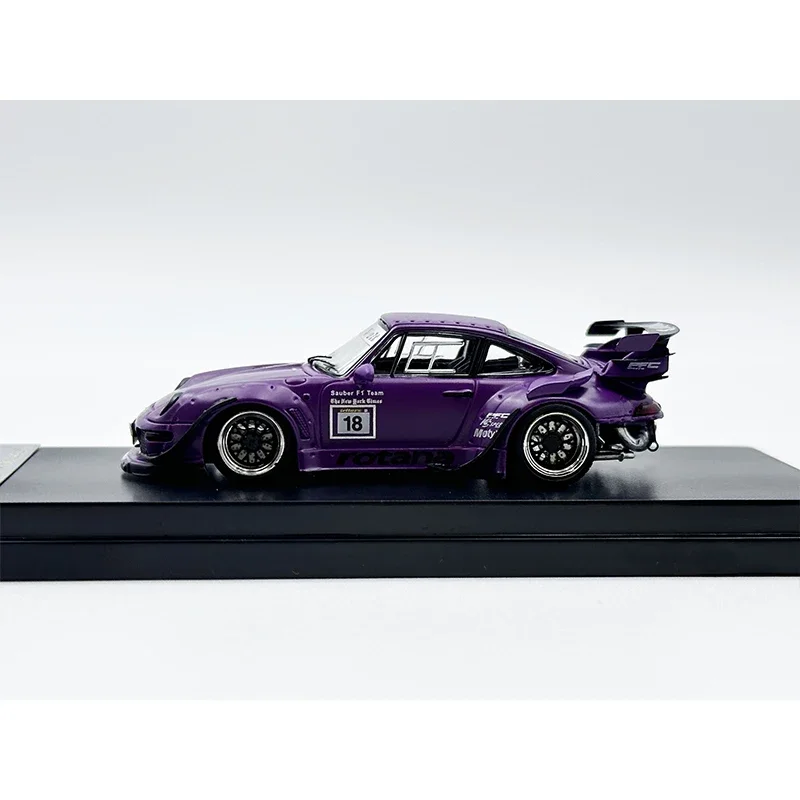 1:64 SW RWB 993 Rotana Race Track Diecast Diorama Car Model Collection Street Warrior