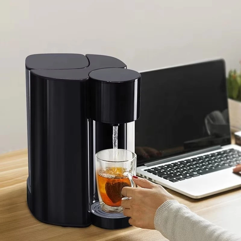 Dispenser Mini Portable Intelligent Tea and Coffee Instant Hot Water Dispenser Plumbing 4 Stages Filtration Desktop Hot Water