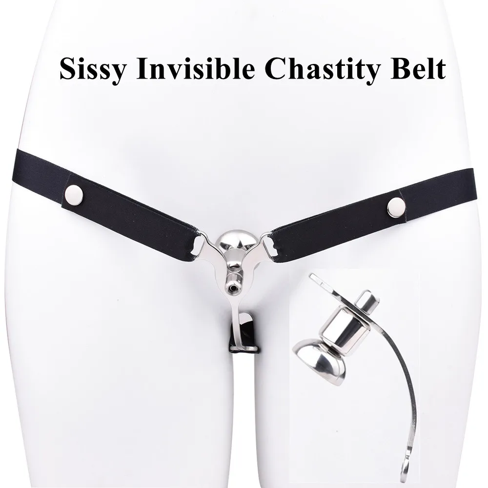 Invisible Sissy Chastity Belt Device Adult Panty Bondage Abstinence From Cheating Vaginal Locker Penis Clip Sex Toys for Men Wom