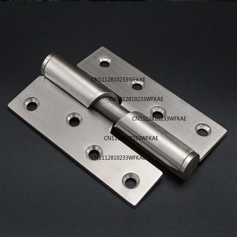 Stainless steel 304 automatic lifting hinge 4 inch detachable hinge fitting room bathroom partition hinge