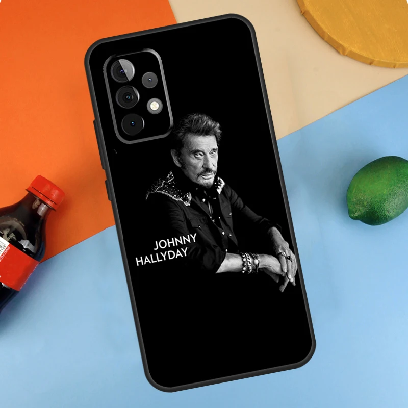 Johnny Hallyday Case For Samsung Galaxy A54 A34 A14 A53 A13 A23 A33 A73 A51 A71 A12 A22 A32 A52 A21S Coque