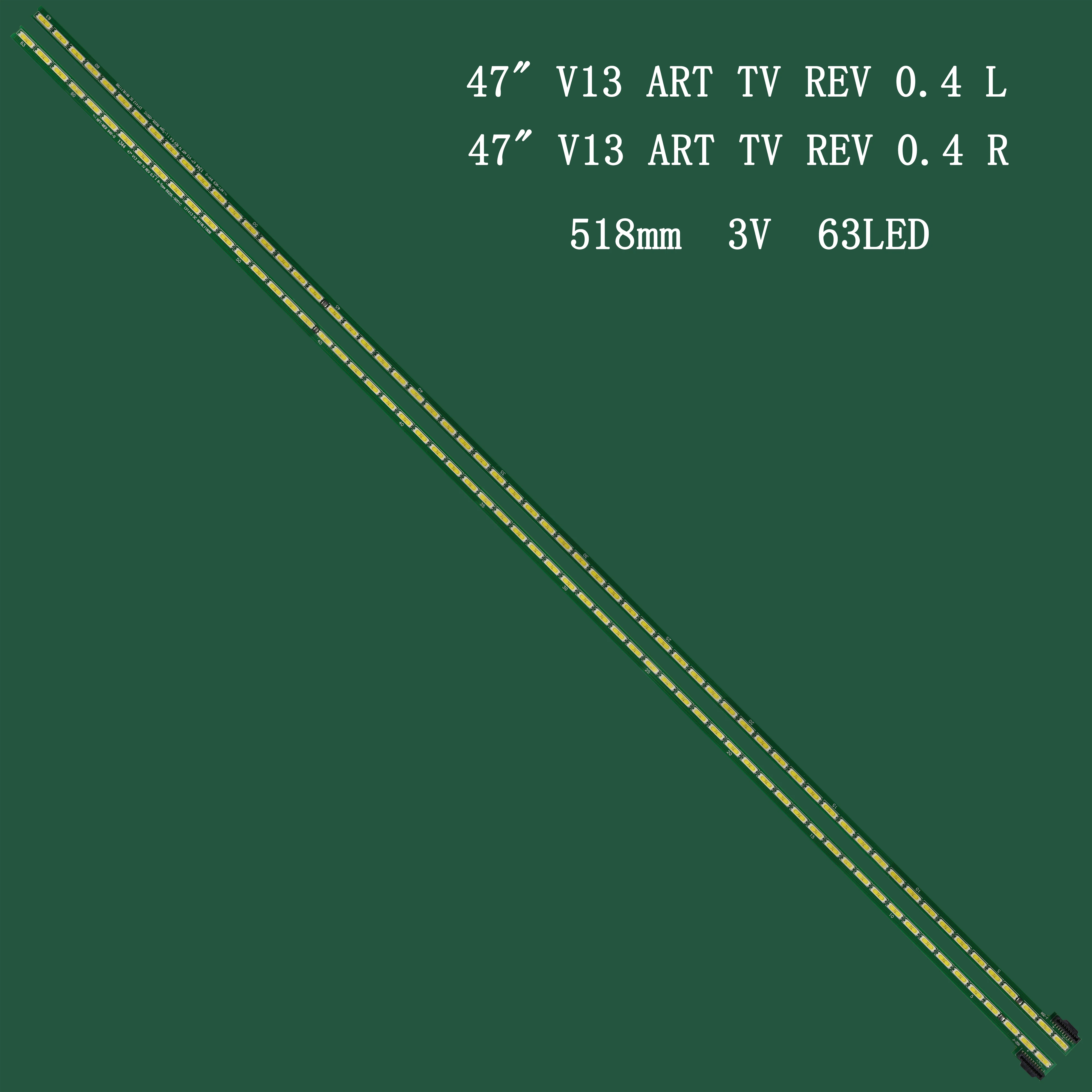 

Новая светодиодная лента подсветки для 47LA6600 47LA660S 47LA690S 47E700S 47LM6700E 47PFL6007 47LA740S 47LA660V 6922L-0071A 6922L-0029A