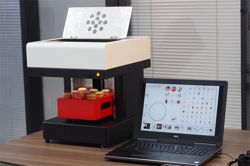 

Модный портативный пищевой принтер для печати на еде: для тортов, гамбургеров, печенья