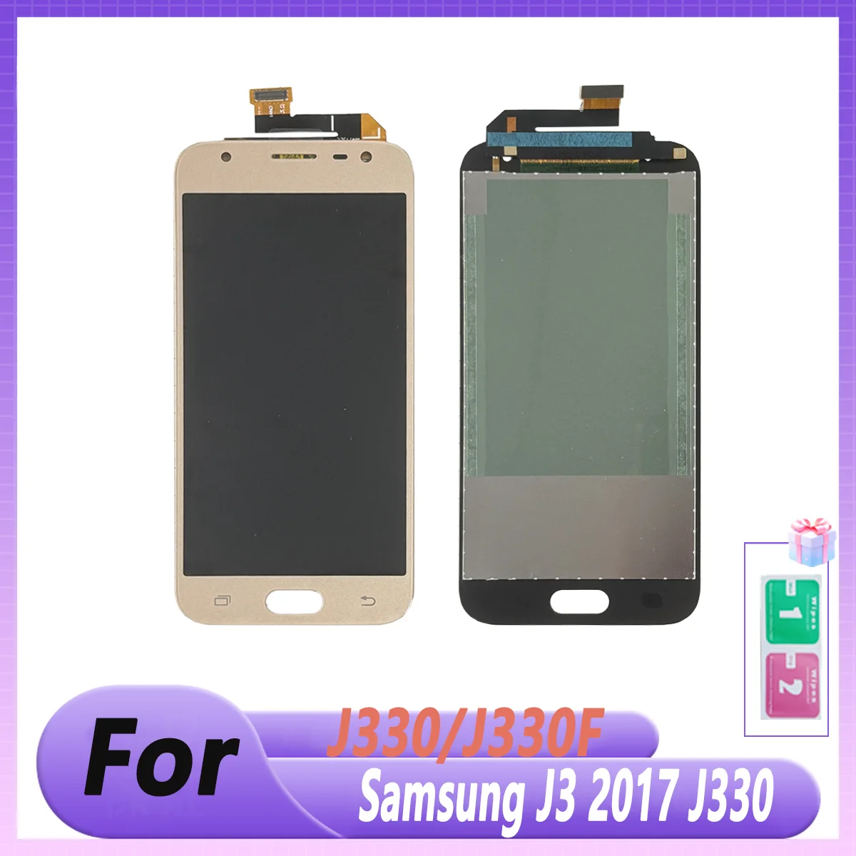 Display tft para samsung j3 2017 j330 display lcd tela de toque digitador assembléia sem impressões digitais para j330 lcd