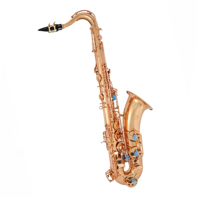 Starway Carving Eb Key Gold Lacquer Baritone Saxophone Music Instrument For Student And Professional Performer