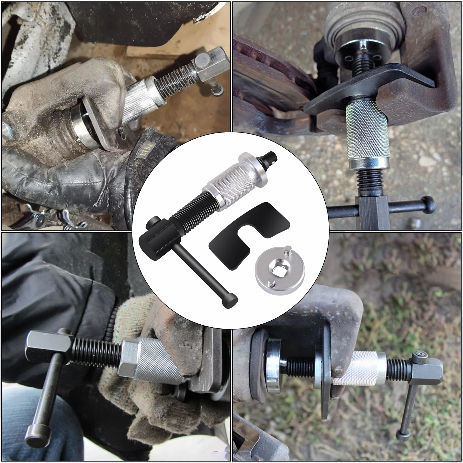 Auto Rad Zylinder Scheibe Bremsbelag Bremssattel Separator Ersatz Kolben Rücklauf Handwerkzeug Auto Reparatur werkzeuge Kit