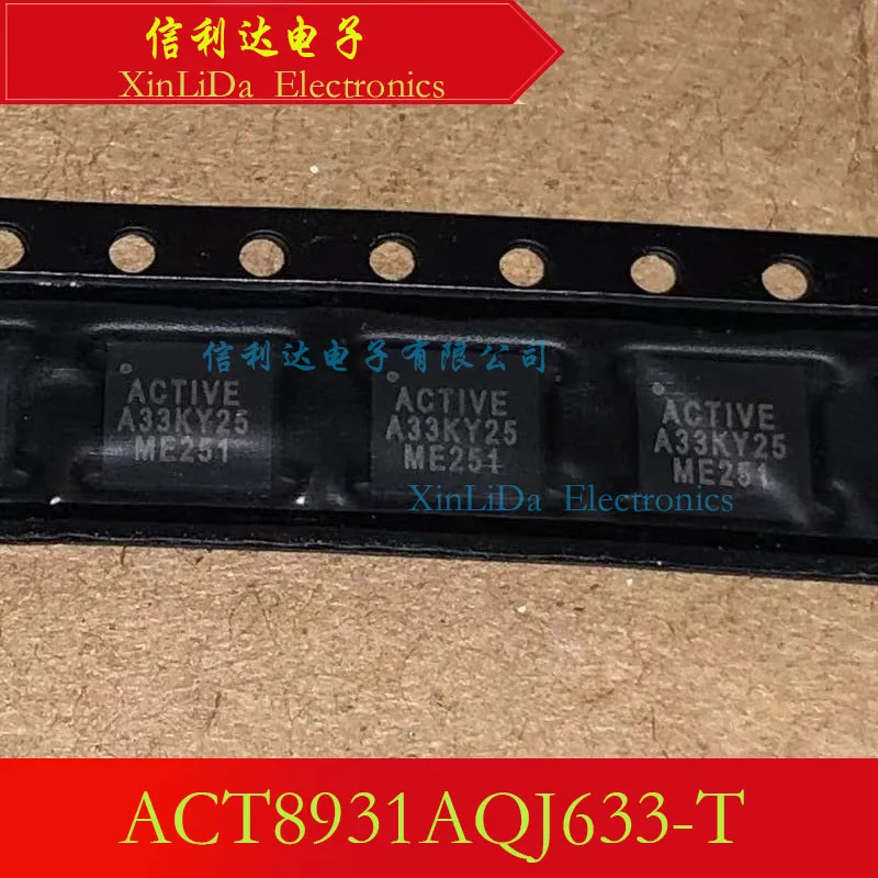 ACT8931AQJ633-T ACT8931AQJ633 The Marking Code A33KY25 New and Original